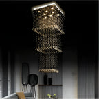 Magna Crystal Raindrop Chandelier | 4-Light