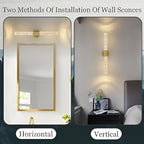 Round Acrylic LED Wall Light – Soft Bright White