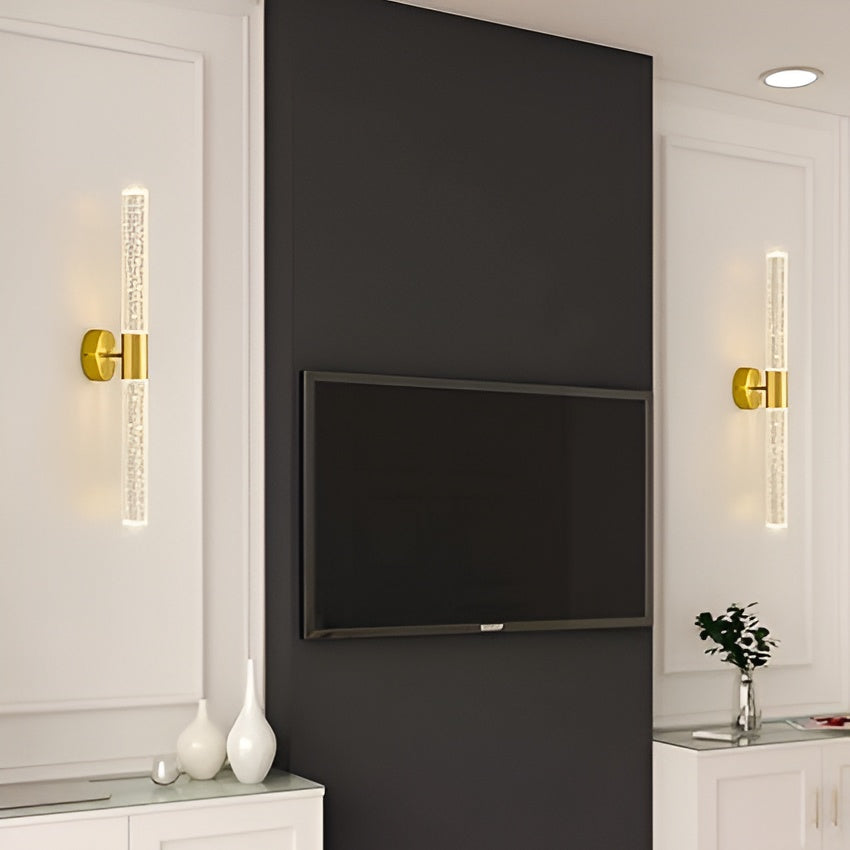 Round Acrylic LED Wall Light – Soft Bright White