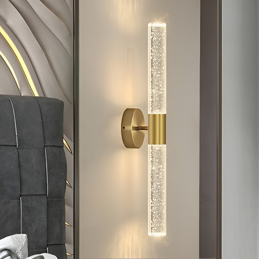 Round Acrylic LED Wall Light – Soft Bright White