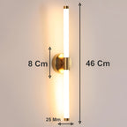 Round Acrylic LED Wall Light – Soft Bright White, 25mm