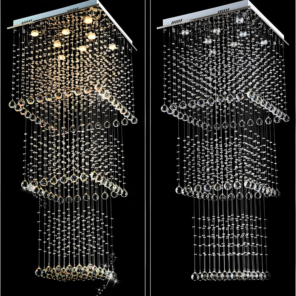 Magna Crystal Raindrop Chandelier | 4-Light