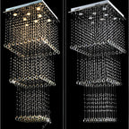 Magna Crystal Raindrop Chandelier | 4-Light