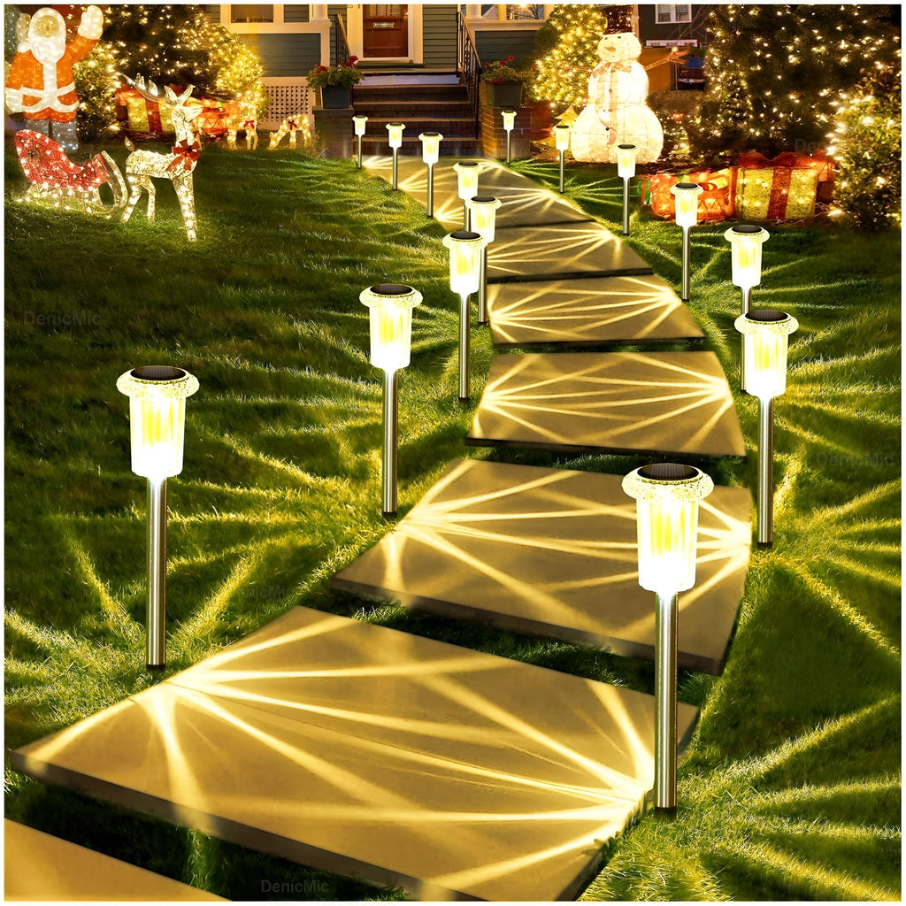 Solar Path Lights | Waterproof Garden & Walkway Lighting
