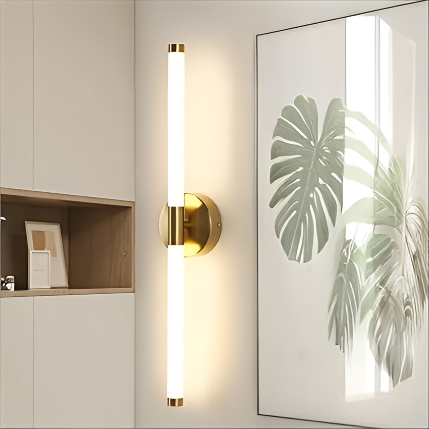 Round Acrylic LED Wall Light – Soft Bright White, 25mm