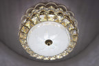 LED Crystal Ceiling Light | Bluetooth Music | 3-in-1 Color