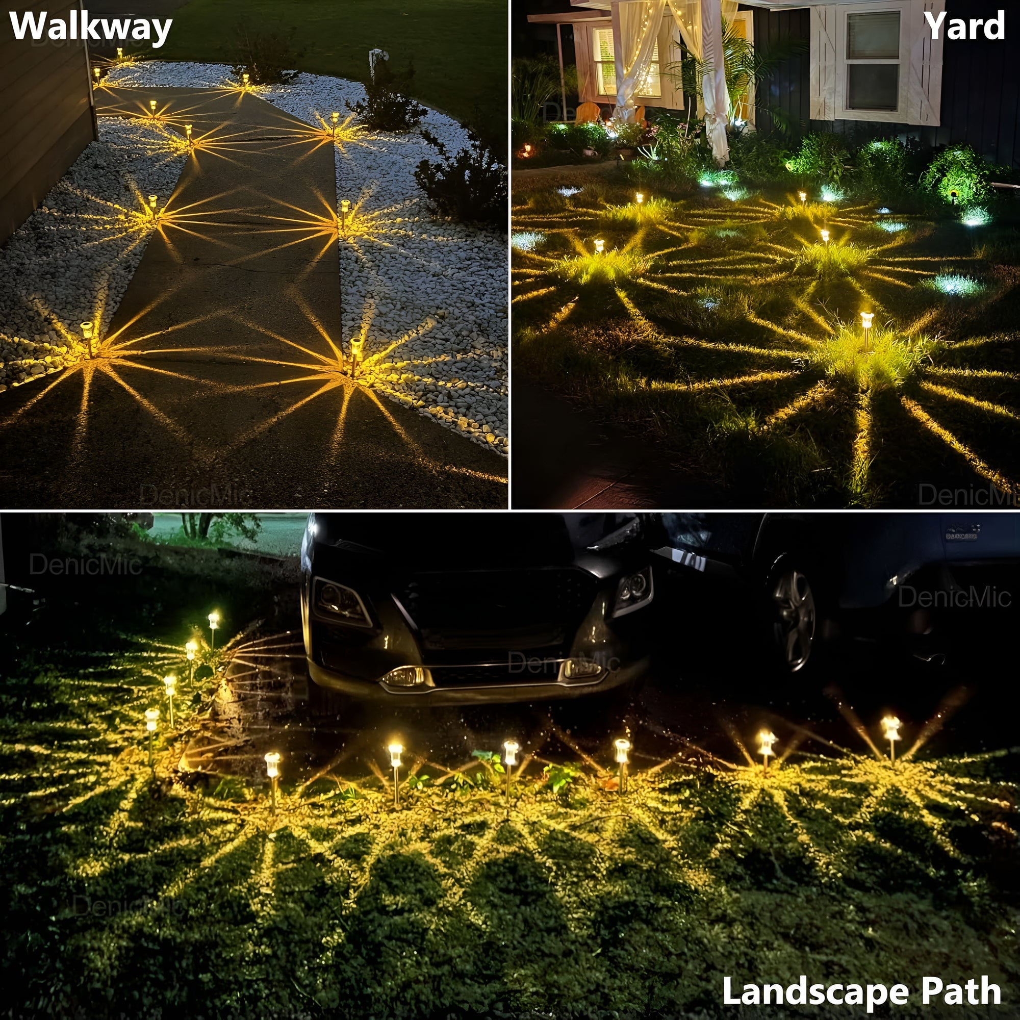 Solar Path Lights | Waterproof Garden & Walkway Lighting