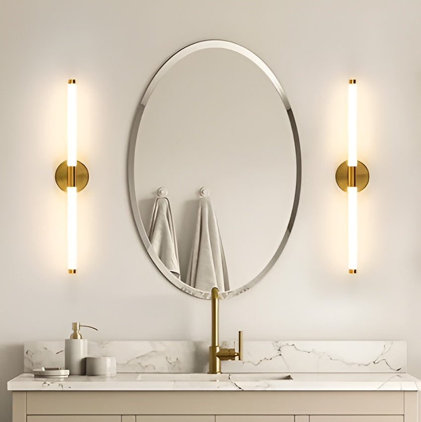 Round Acrylic LED Wall Light – Soft Bright White, 25mm