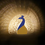 Nova Peacock LED Wall Light – 3-in-1 Decorative Acrylic Lamp