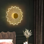 Luminous Flower LED Wall Light | 23 cm Acrylic Decorative Lamp