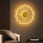 Luminous Flower LED Wall Light | 23 cm Acrylic Decorative Lamp