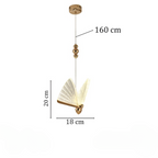 12W Hanging Ceiling Lamp for Living Room & Bedroom (Warm White)