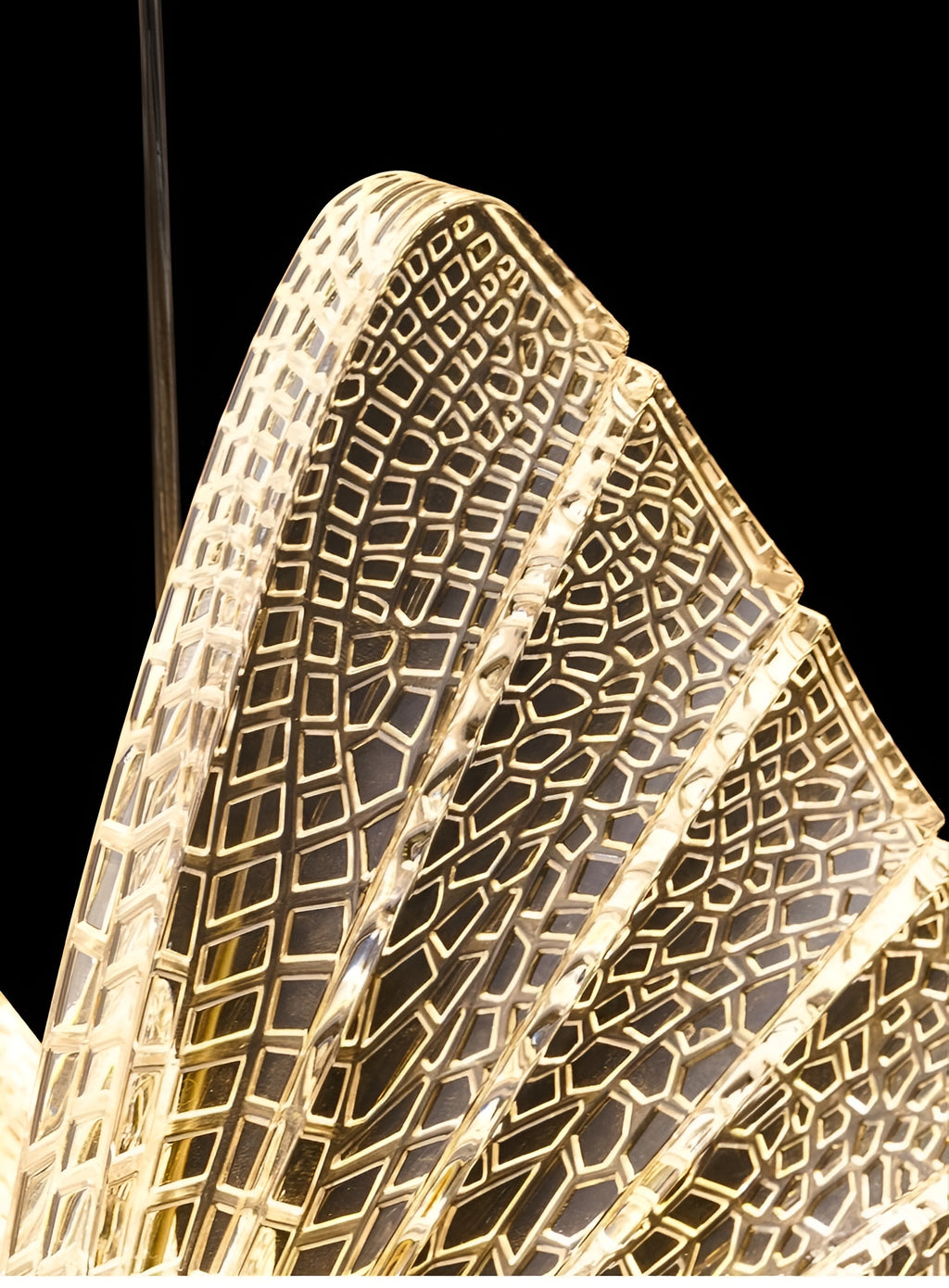 12W Hanging Ceiling Lamp for Living Room & Bedroom (Warm White)