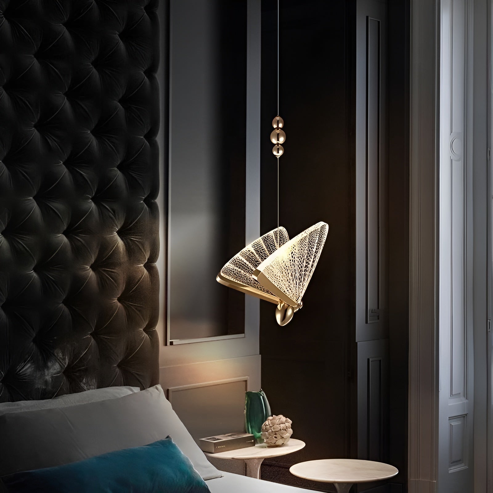 12W Hanging Ceiling Lamp for Living Room & Bedroom (Warm White)