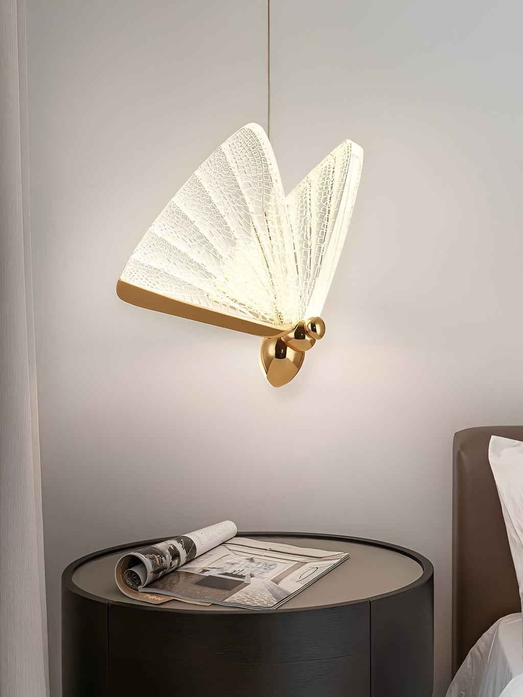 12W Hanging Ceiling Lamp for Living Room & Bedroom (Warm White)