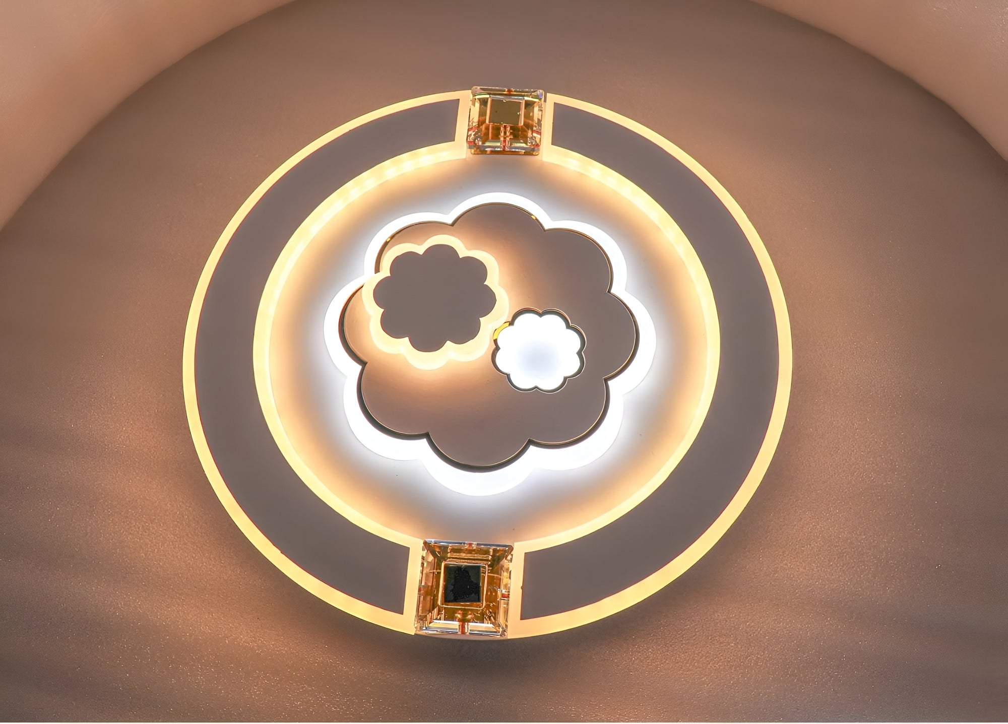 LED Flower Ceiling Light | 3-Color Modes