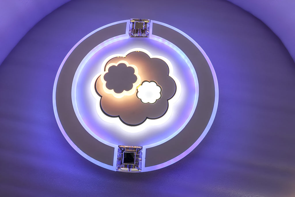 LED Flower Ceiling Light | 3-Color Modes