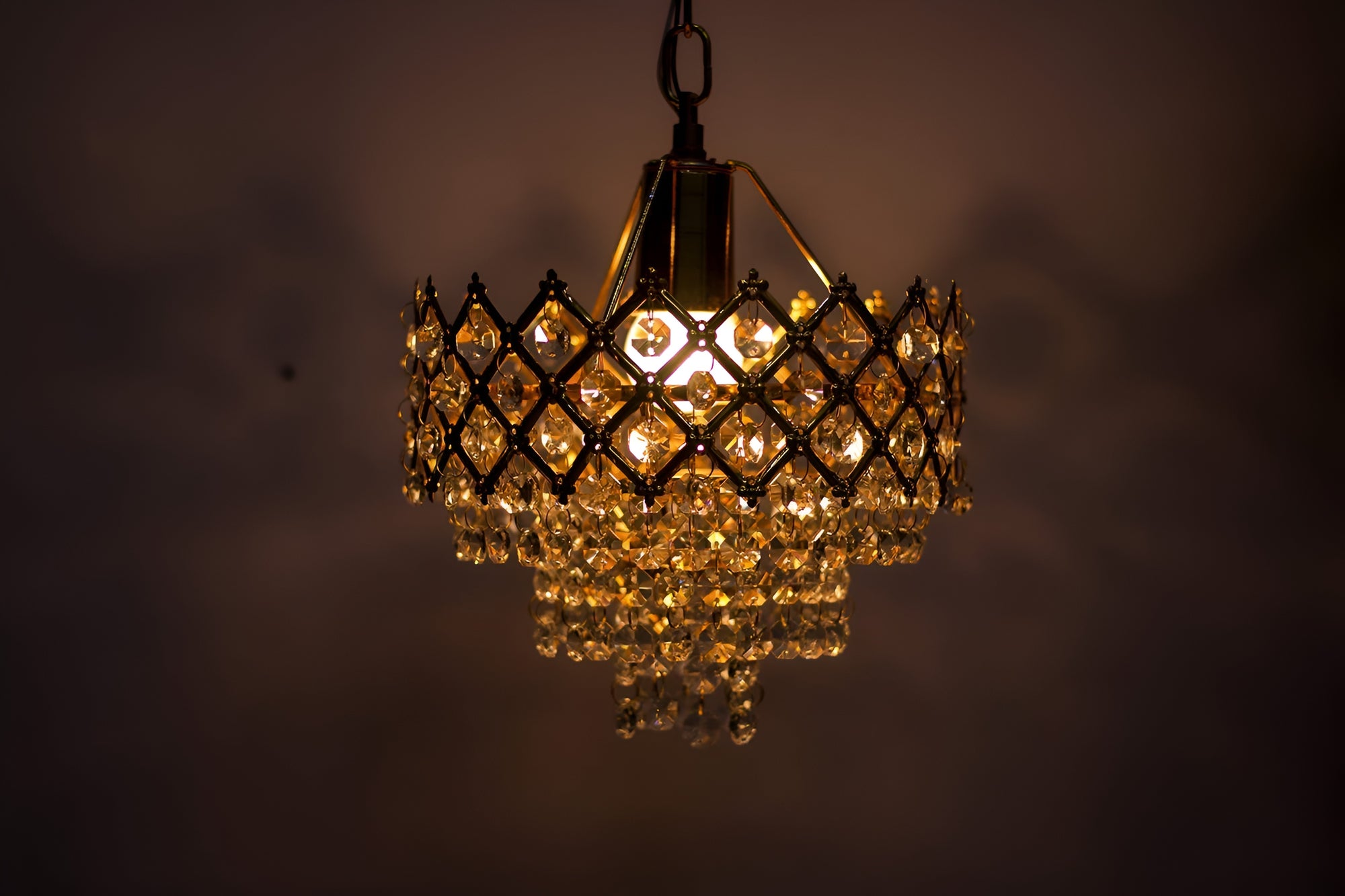 Modern Gold Ceiling Lamp | Small Decorative Light