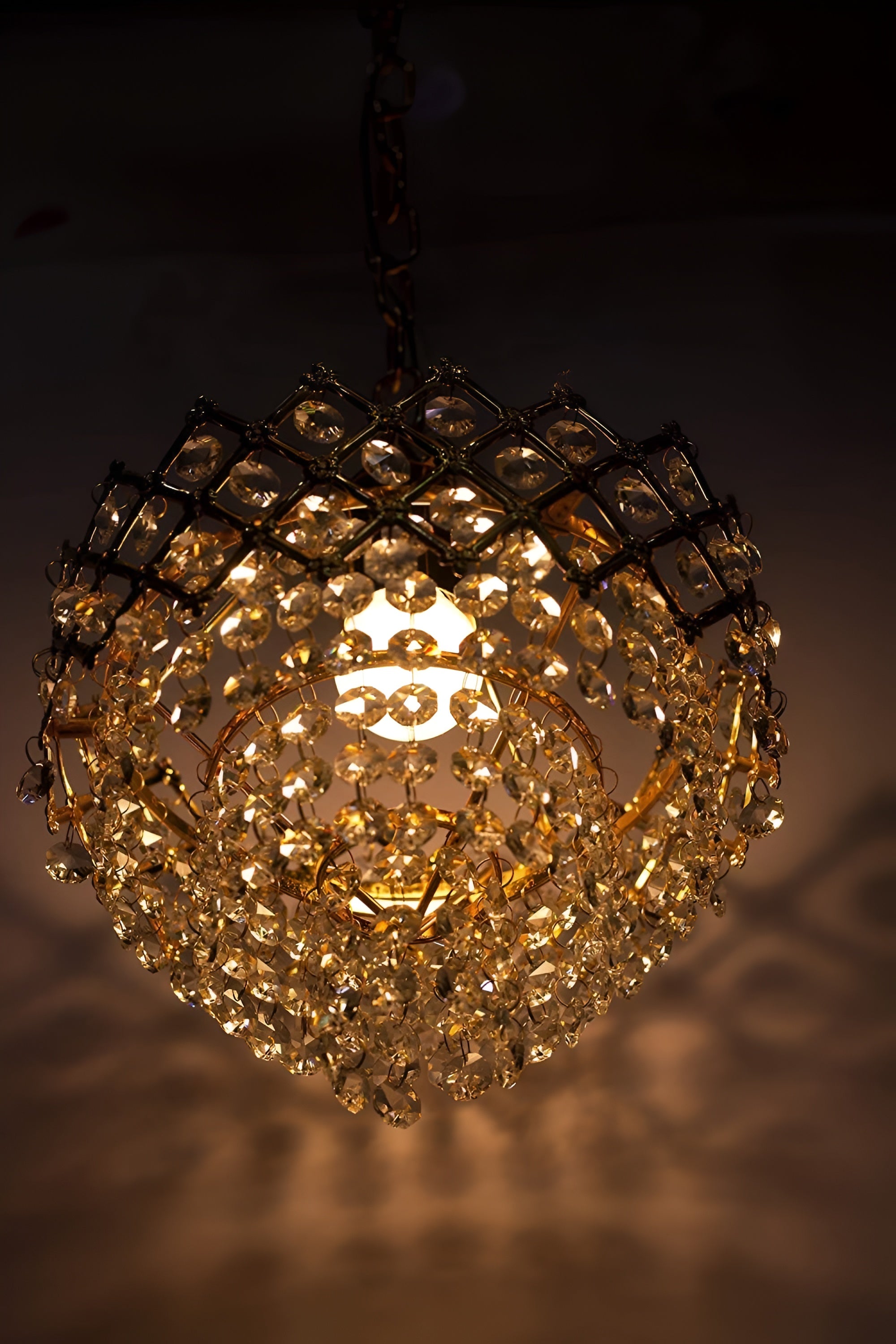 Modern Gold Ceiling Lamp | Small Decorative Light