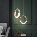 Electricals Half Moon Pendant Light | Warm White Hanging Lamp