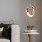 Electricals Half Moon Pendant Light | Warm White Hanging Lamp