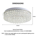 LED Crystal Ceiling Chandelier Light
