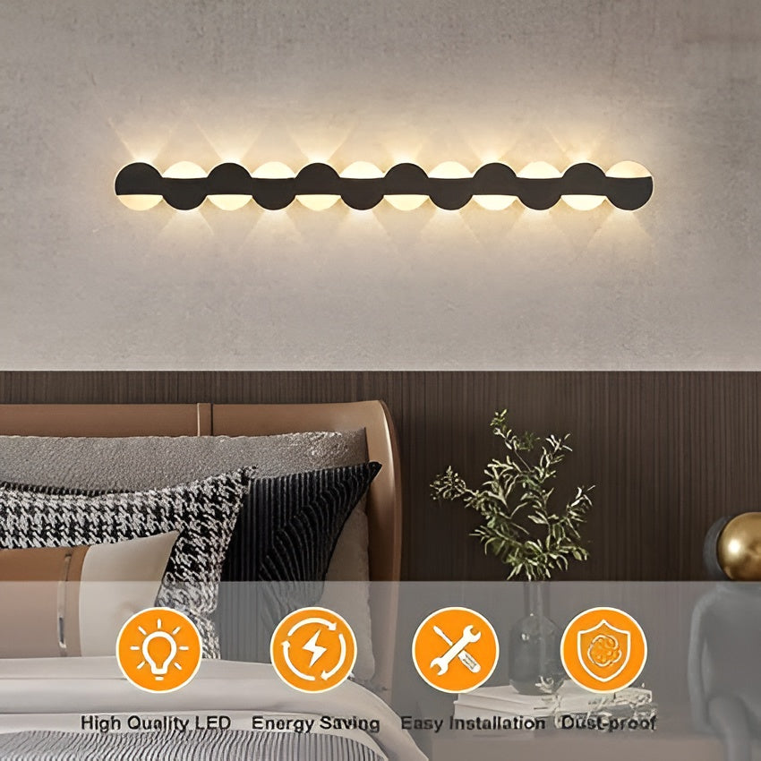 24W LED Rectangular Acrylic Wall Light – 24 Inch, Mirror & Picture