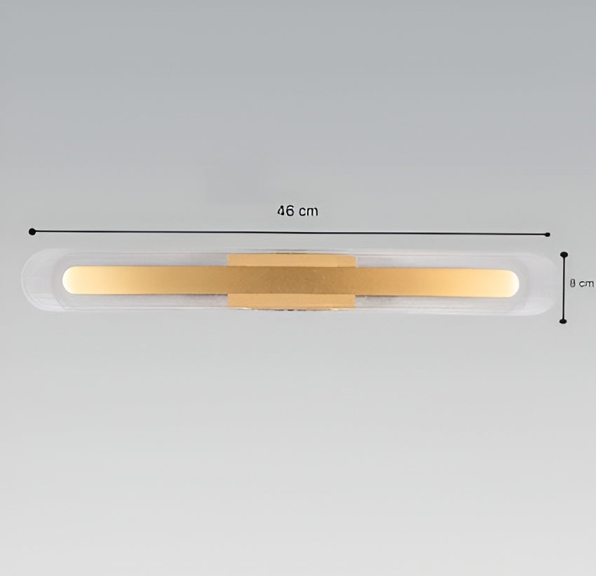 15W Modern Transparent LED Wall Light – Mirror & Picture Lighting