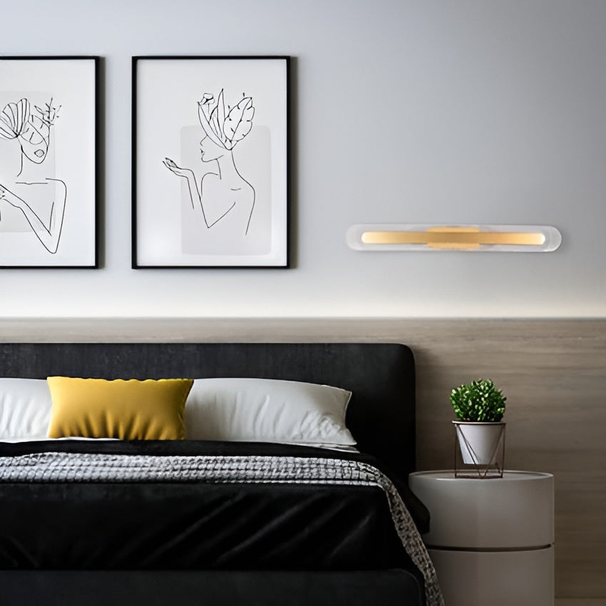 15W Modern Transparent LED Wall Light – Mirror & Picture Lighting