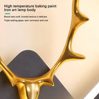 LED Wall Lamp – Stag Design, Square Shape