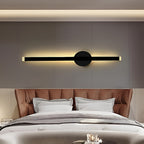 15W Modern Black LED Wall Sconce – Sleek Long Light