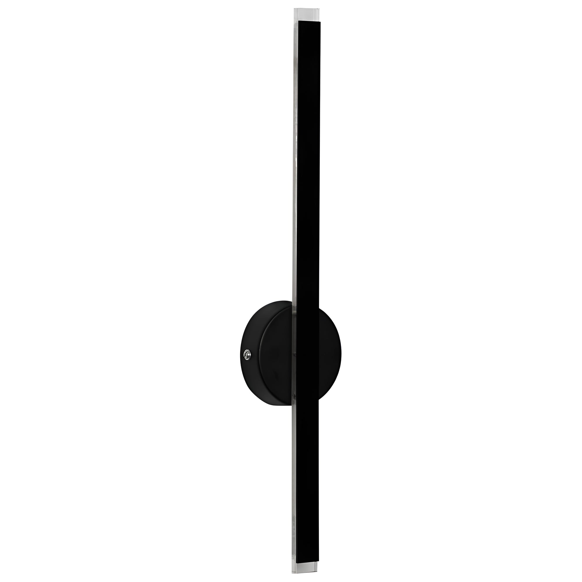 15W Modern Black LED Wall Sconce – Sleek Long Light