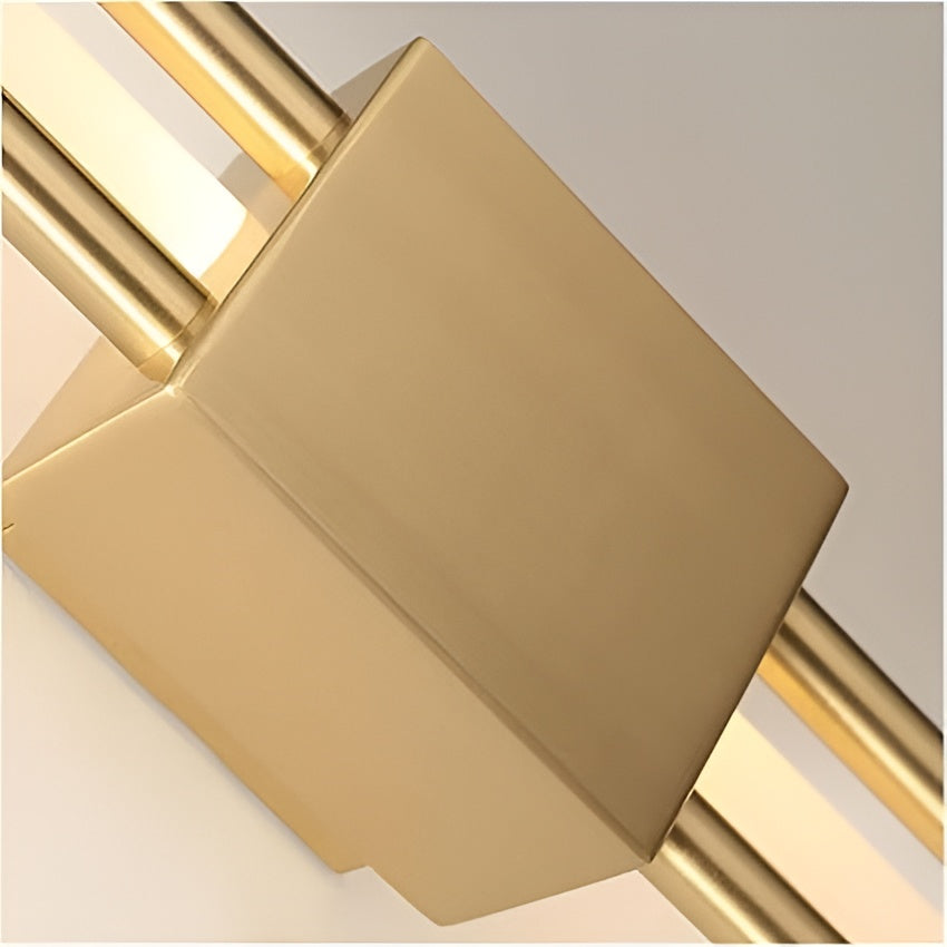 18W Modern LED Wall Sconce – Gold Auric Beam Acrylic
