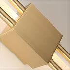 18W Modern LED Wall Sconce – Gold Auric Beam Acrylic