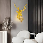 Alpha Stag Metal Wall Lamp – 12kg