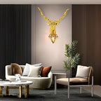 Alpha Stag Metal Wall Lamp – 12kg