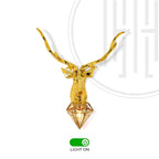 Alpha Stag Metal Wall Lamp – 12kg