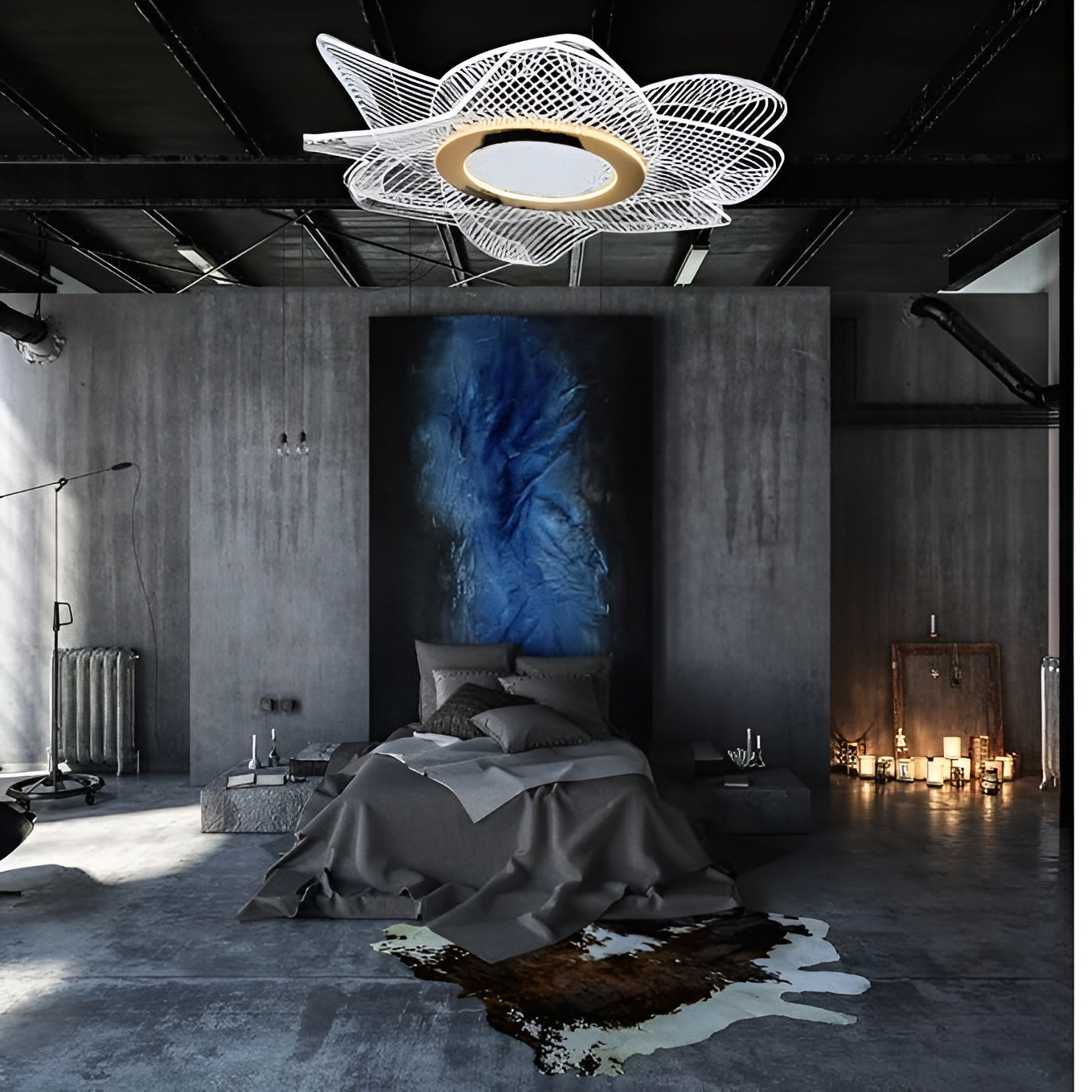 450mm Round LED Ceiling Light – Warm White