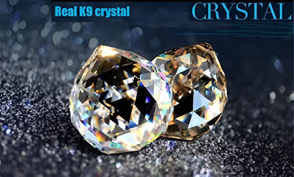 8-Light Rectangular Crystal Chandelier – 12–24 Inch