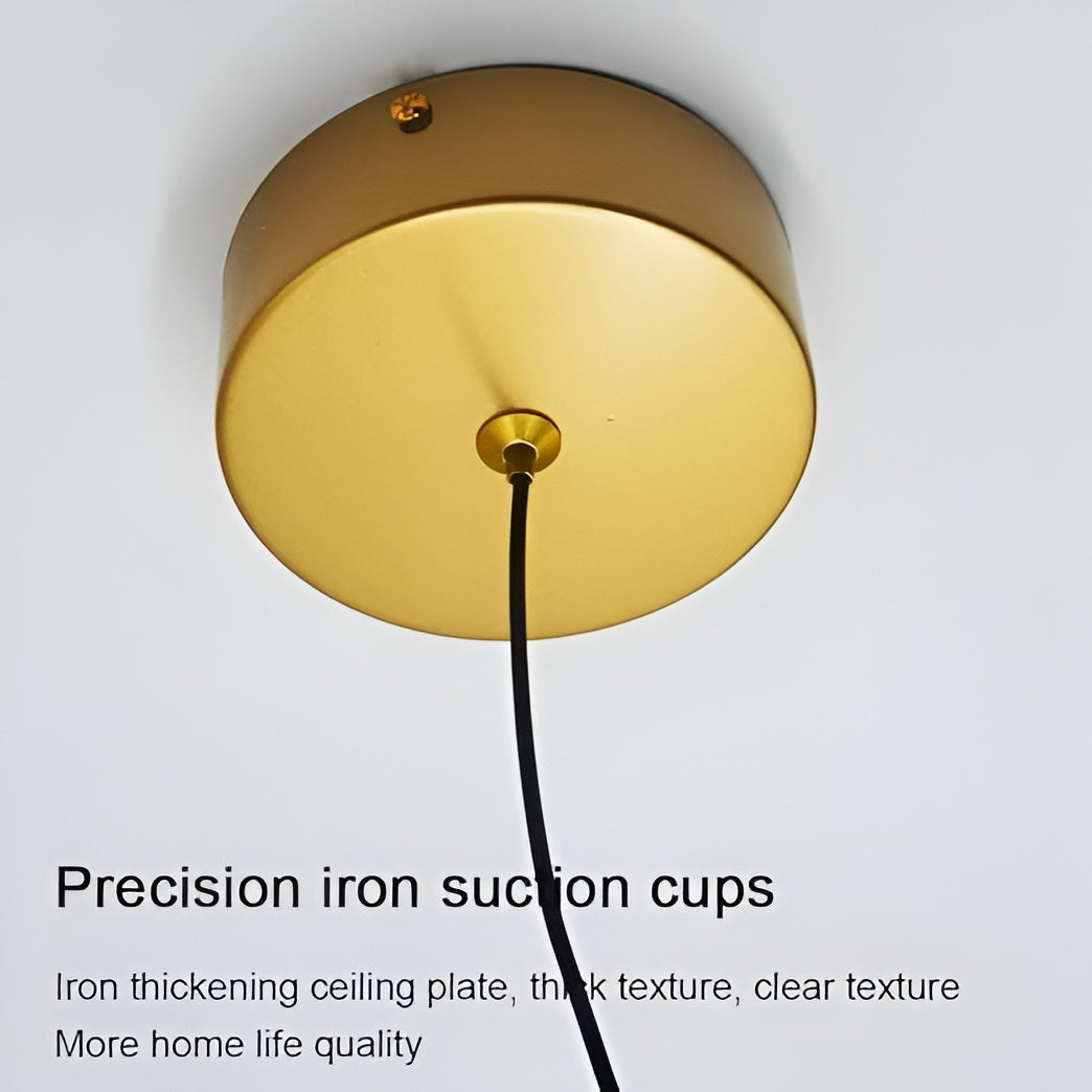 Infinity Spiral Crystal Pendant Light