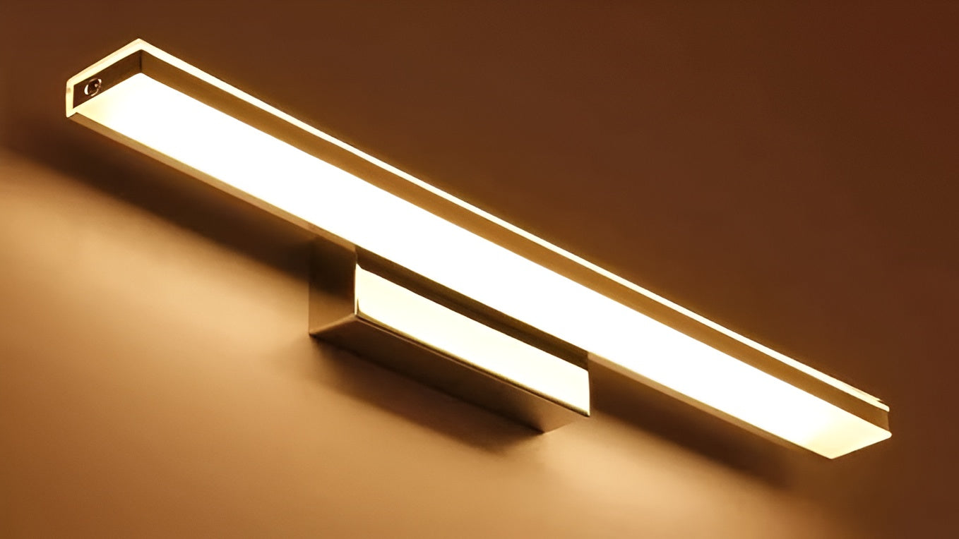 18-Inch 15W Bathroom Vanity Light – Modern Black Wall Fixture