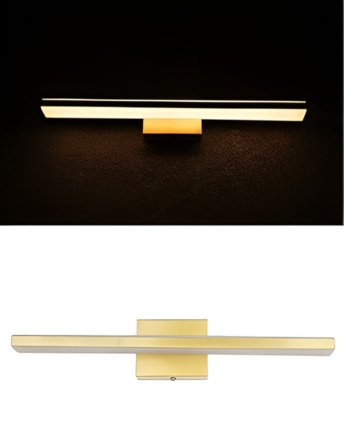 18-Inch 15W Bathroom Vanity Light – Modern Black Wall Fixture