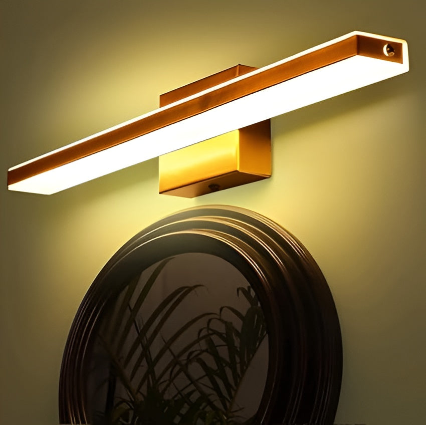 18-Inch 15W Bathroom Vanity Light – Modern Black Wall Fixture