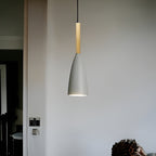 Grey Glass Pendant Lights – Set of 3 Hanging Shades