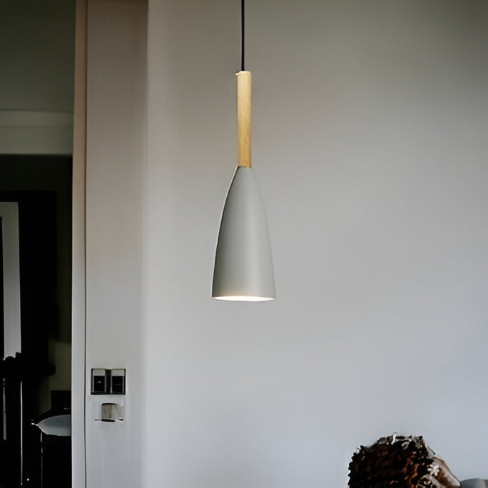 Grey Glass Pendant Lights – Set of 3 Hanging Shades