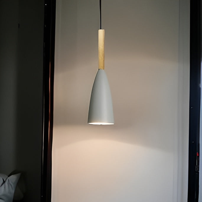 Grey Glass Pendant Lights – Set of 3 Hanging Shades