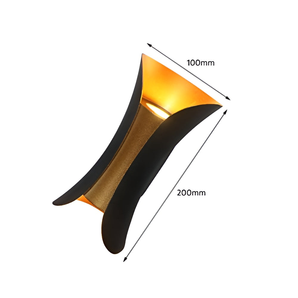 10W LED Outdoor Wall Lamp – Waterproof, Up-Down, Aluminium