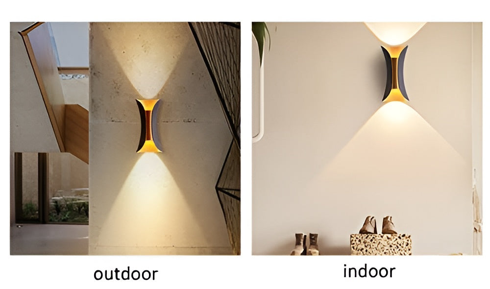 10W LED Outdoor Wall Lamp – Waterproof, Up-Down, Aluminium