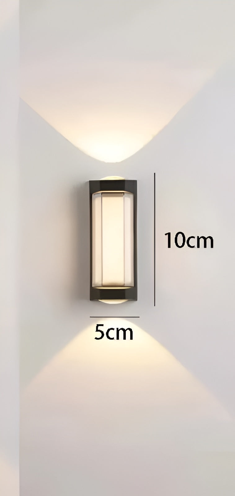 Metal Wall Lamp & Sconce Set – 2+1 Warm Lights