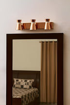 3-in-1 Double Wall Spot Light – Adjustable, 3-Color, Rose Gold